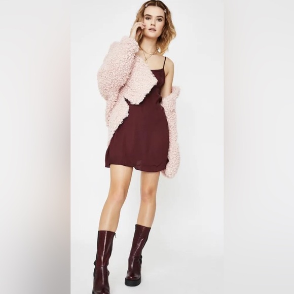 Free People Womens Smooth Sailing Empire Mini Slip Dress size small - Picture 3 of 10